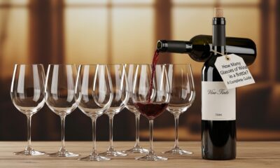how many glasses of wine in a bottle