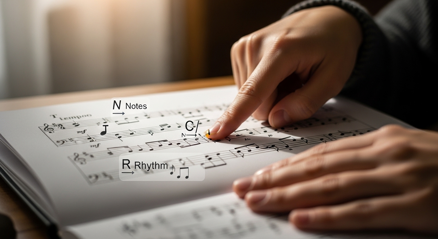 how to read sheet music​ ​